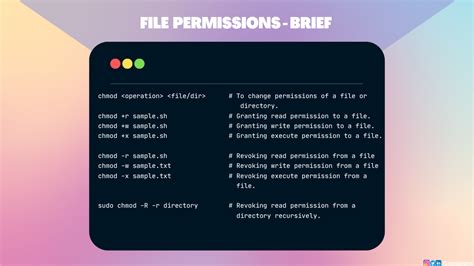 qhnmodz|Chmod Command in Linux (File Permissions) .